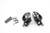 CRF450R 04-11 CRF450X 05-14 Footrests LH+RH Footpegs Honda 50616-MEN-670 #333