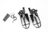 CRF450R 04-11 CRF450X 05-14 Footrests LH+RH Footpegs Honda 50616-MEN-670 #333
