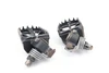 YZ250F 01-03 WR250F 01-06 Footrests LH+RH Footpegs & Pins Yamaha #68