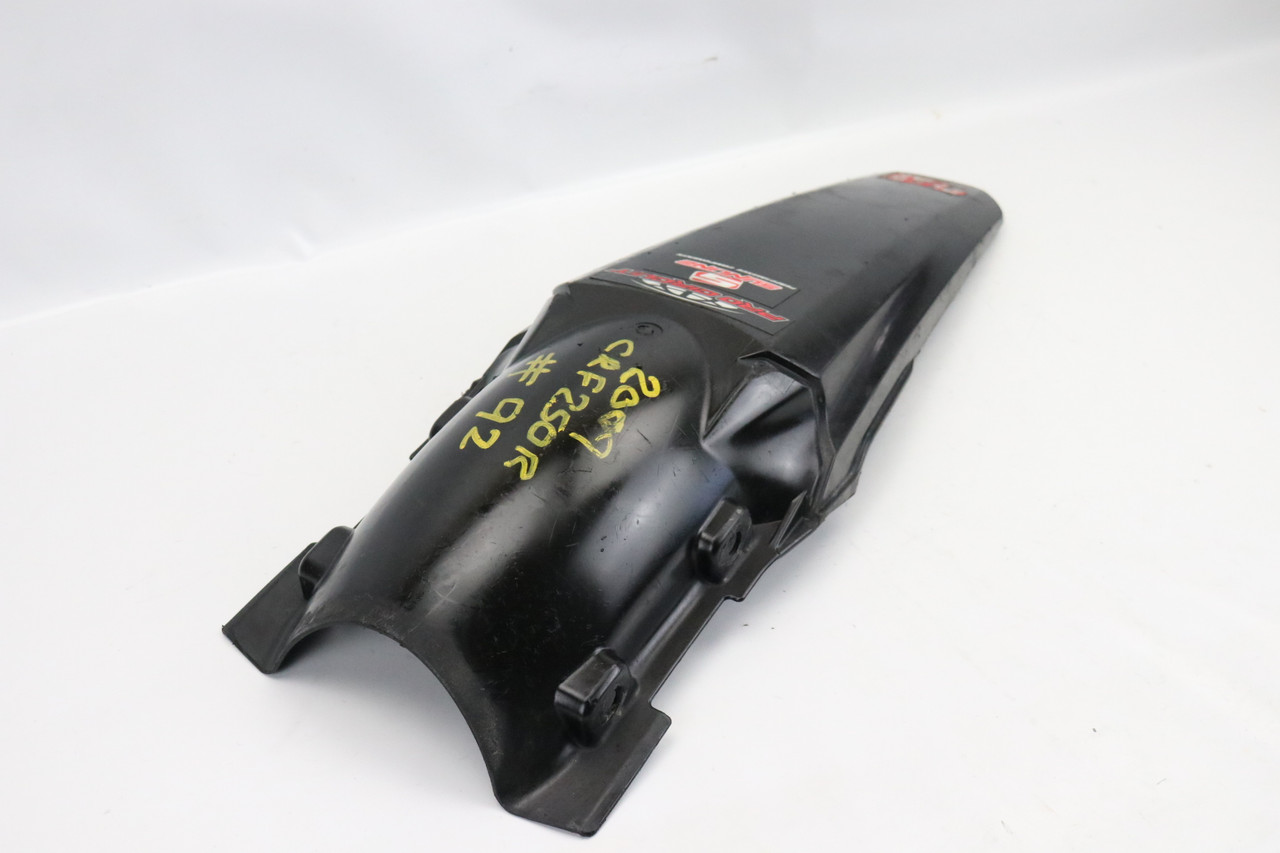 CRF250R 2009 Black Rear Fender Guard Honda 80010-KRN-A30ZB #92