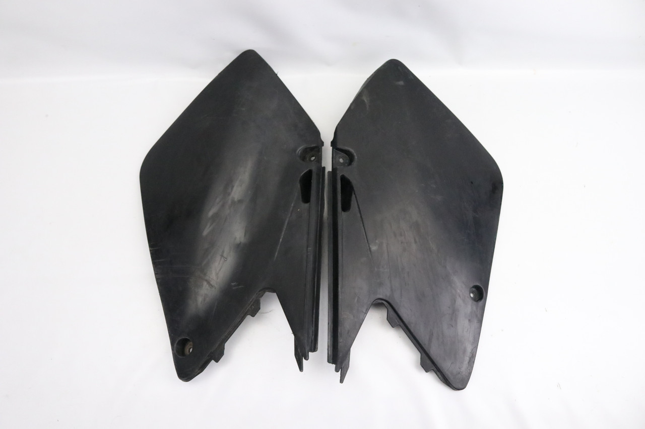 RM125 RM250 2001-2008 Black Side Panels Plastics LH+RH Suzuki #56