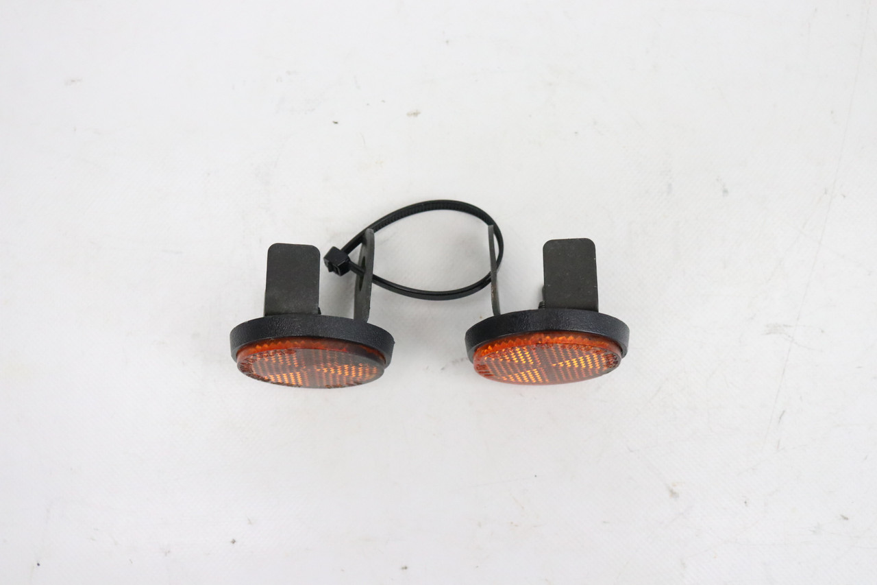 KLX KDX 1997-2023 Light Reflectors Pair Rear Kawasaki 28012-016 #226