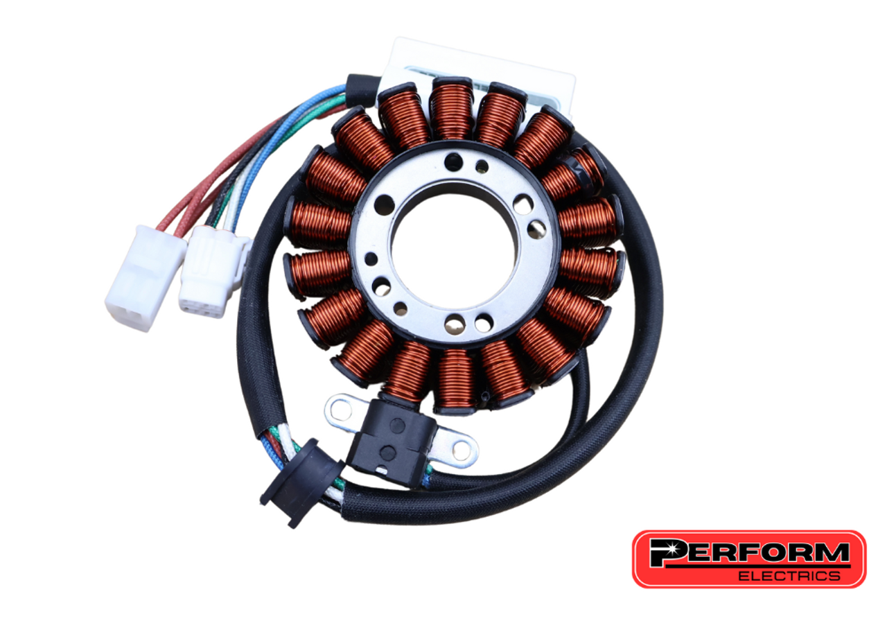 Perform Electrics LT-Z400 KFX400 2003-2008 Stator Assembly Front