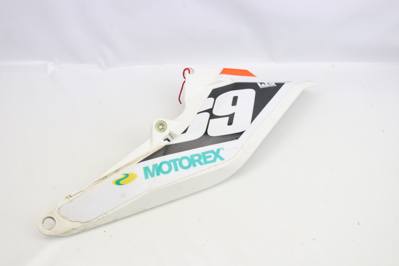 125-500 EXC-F SX-F XC 16-19 Side Panel Number Board Plastic White KTM 7900600700028 #235