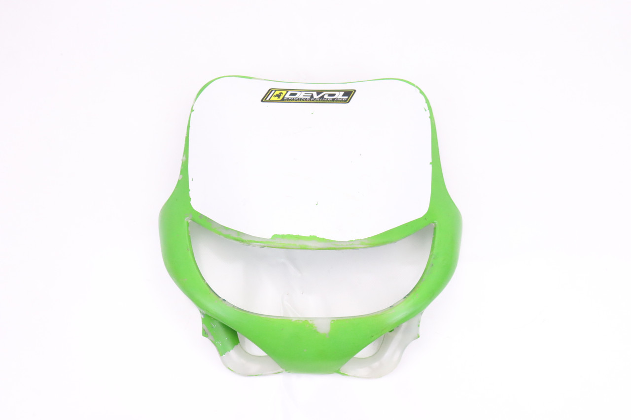 KDX220 97-98 KDX200 96-98 Headlight Shroud Surround Kawasaki 23005-5032-6W #99