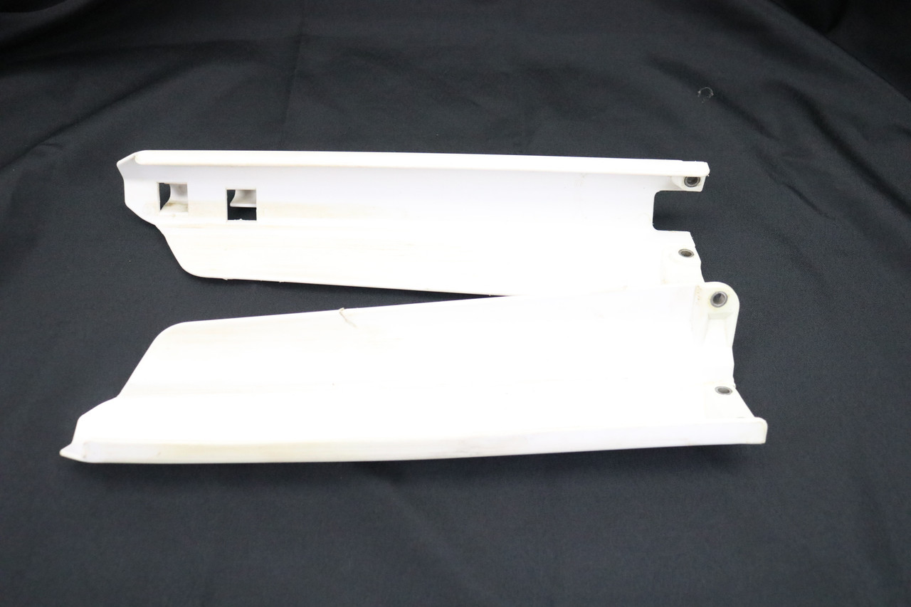 WR250F WR450F 03-04 Fork Tube Guards LH+RH Protectors Yamaha 5TA-2314H-00-00 #265