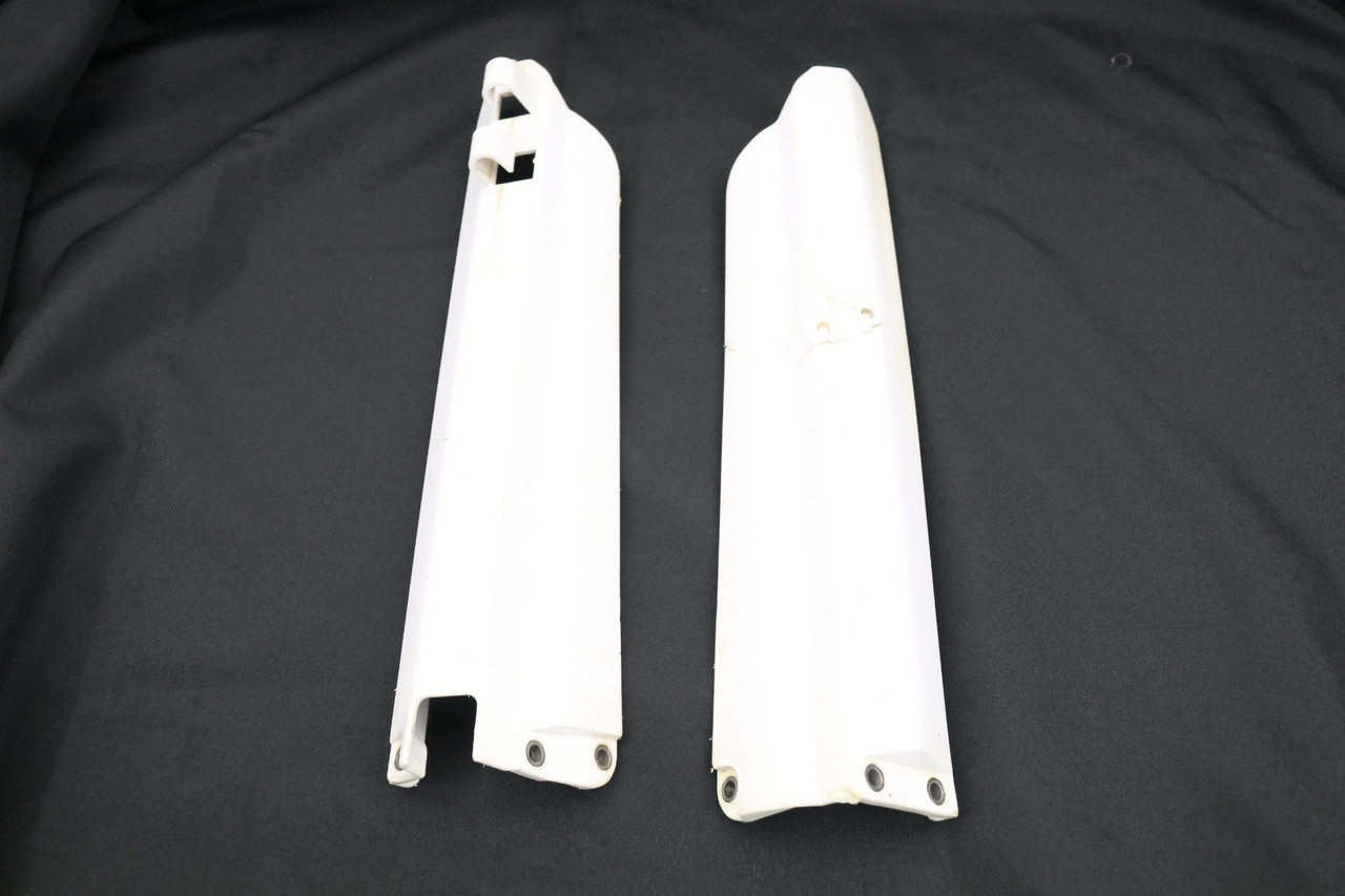 WR250F WR450F 03-04 Fork Tube Guards LH+RH Protectors Yamaha 5TA-2314H-00-00 #265