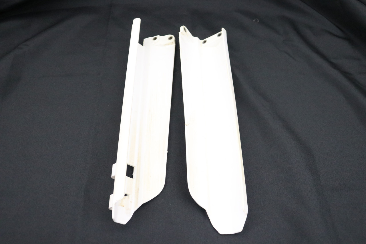 WR250F WR450F 03-04 Fork Tube Guards LH+RH Protectors Yamaha 5TA-2314H-00-00 #265