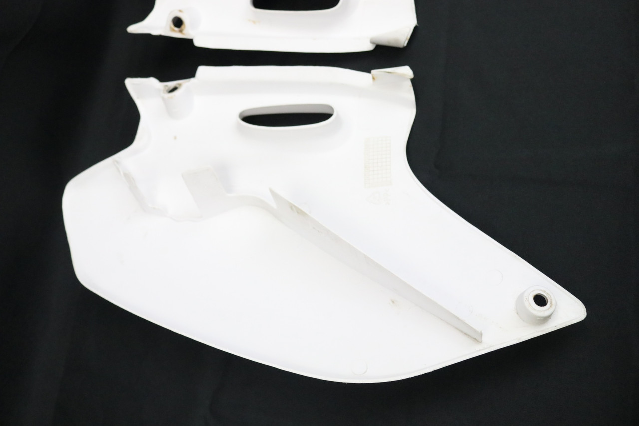 WR400F 98-02 Side Panels Plastics White Yamaha 5BF-21711-00 #271