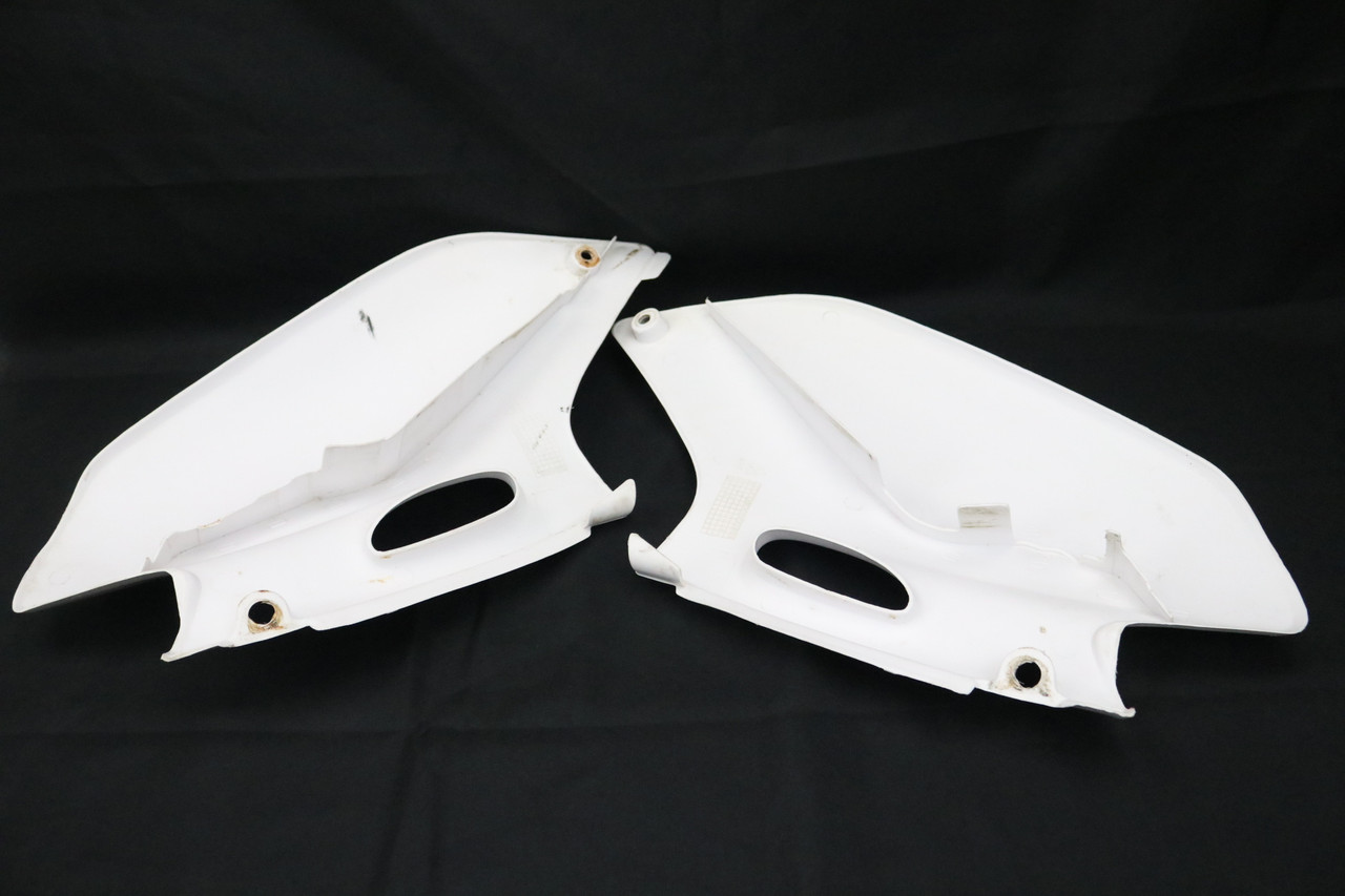 WR400F 98-02 Side Panels Plastics White Yamaha 5BF-21711-00 #271