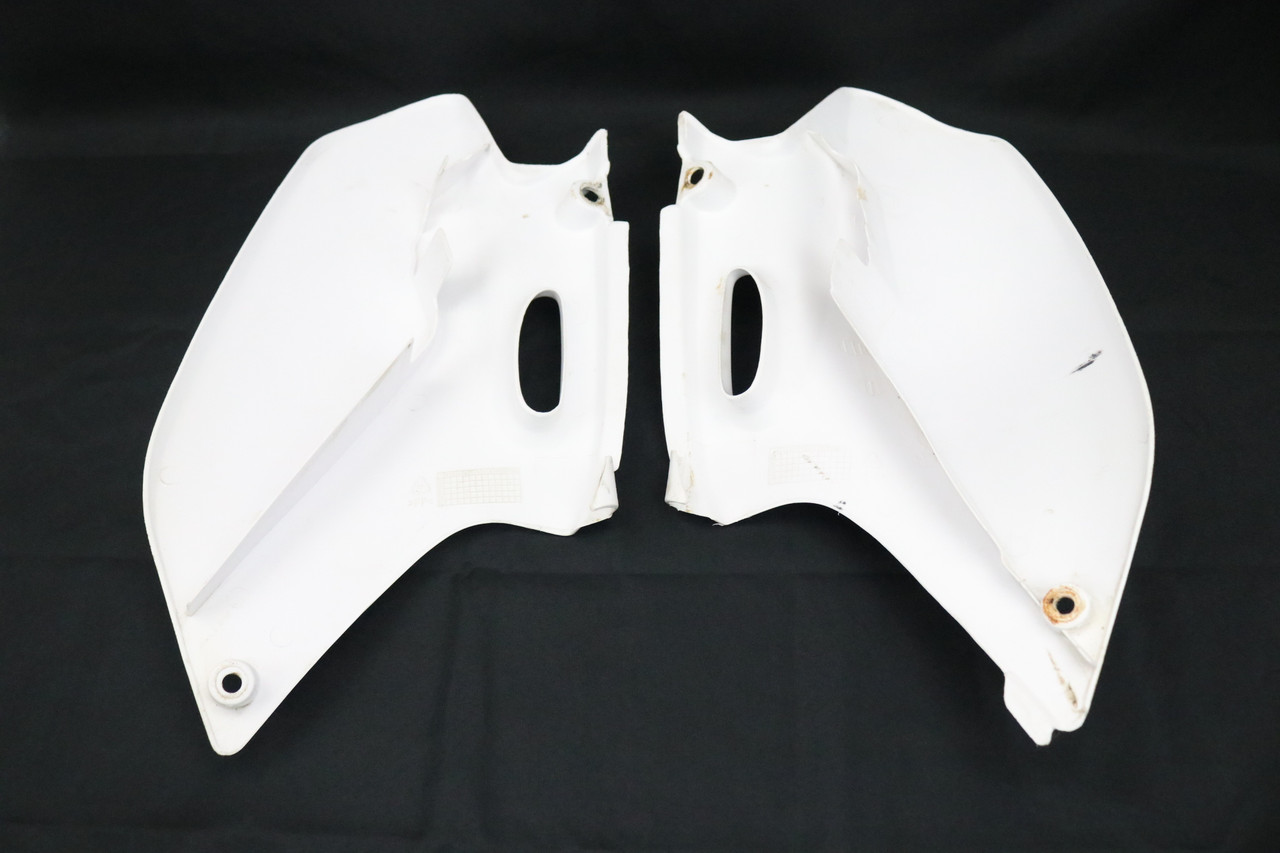 WR400F 98-02 Side Panels Plastics White Yamaha 5BF-21711-00 #271