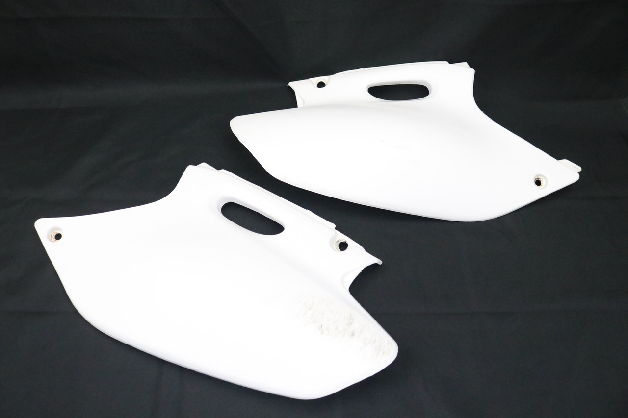 WR400F 98-02 Side Panels Plastics White Yamaha 5BF-21711-00 #271