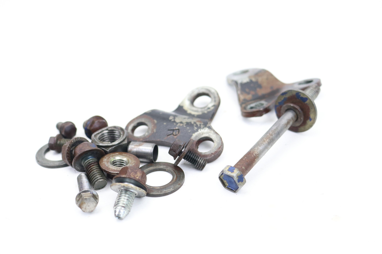 YZ250F 01-04 WR250F 01-06 Lower Motor Mount Brackets & Hardware Yamaha #11