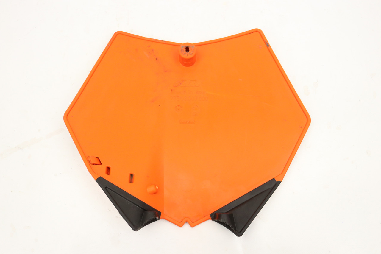 125–505 SX-F EXC-F XC-F 07–11 Front Number Board Plastic KTM 7730800704404 #284