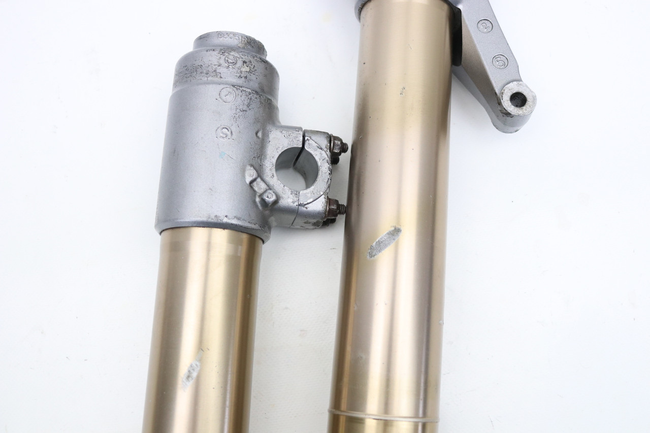 DR250R 98-00 Front Fork Lower Cases Pair Suzuki 51140-13E40 #221