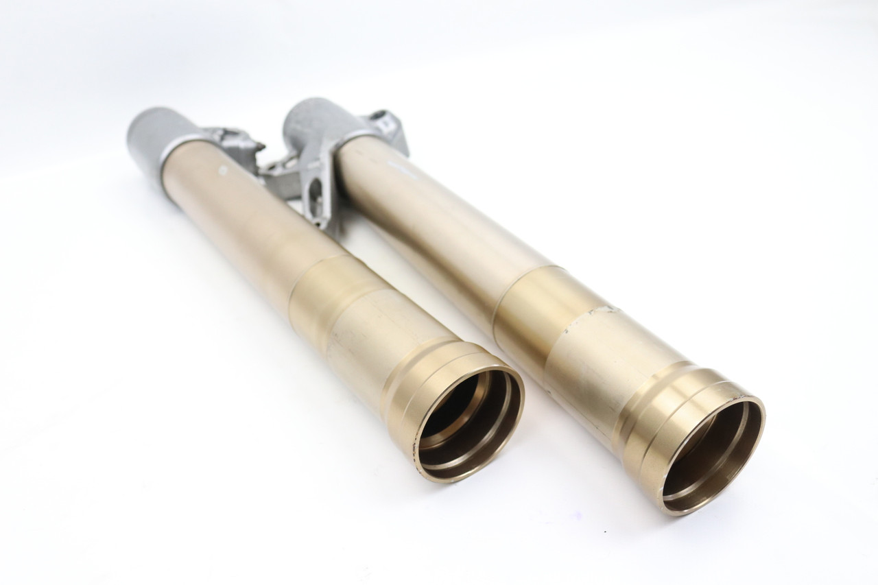 DR250R 98-00 Front Fork Lower Cases Pair Suzuki 51140-13E40 #221