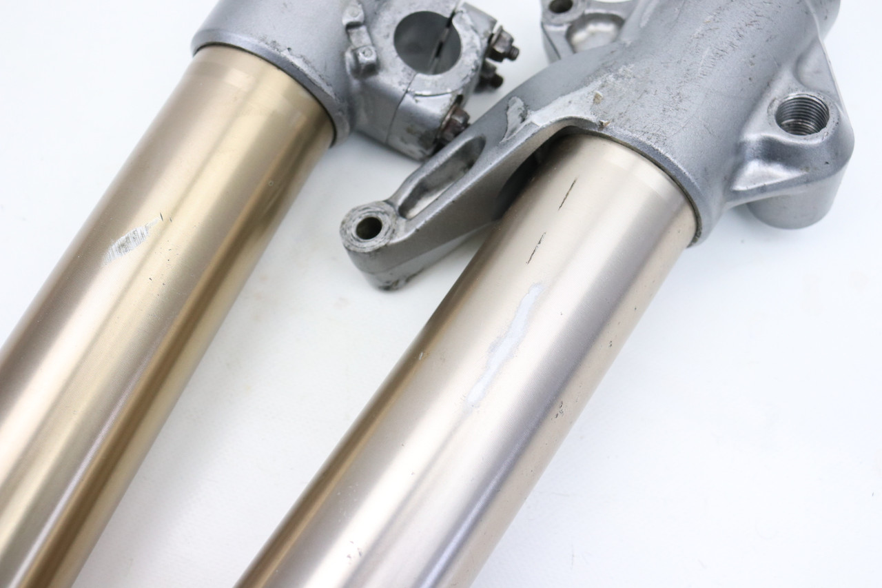 DR250R 98-00 Front Fork Lower Cases Pair Suzuki 51140-13E40 #221