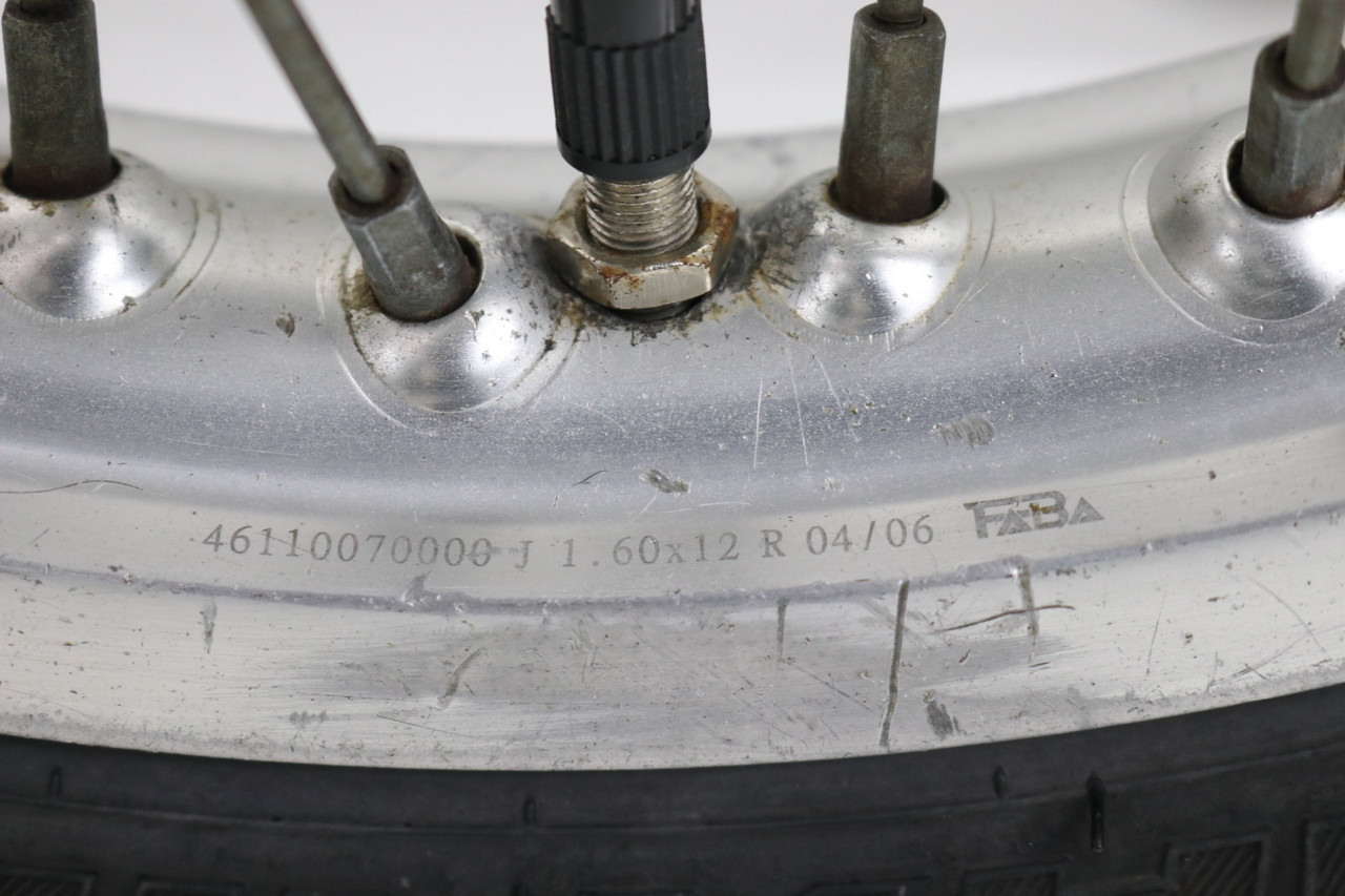 65 SX 2007 Rear Wheel Assembly KTM 46110001244 #286