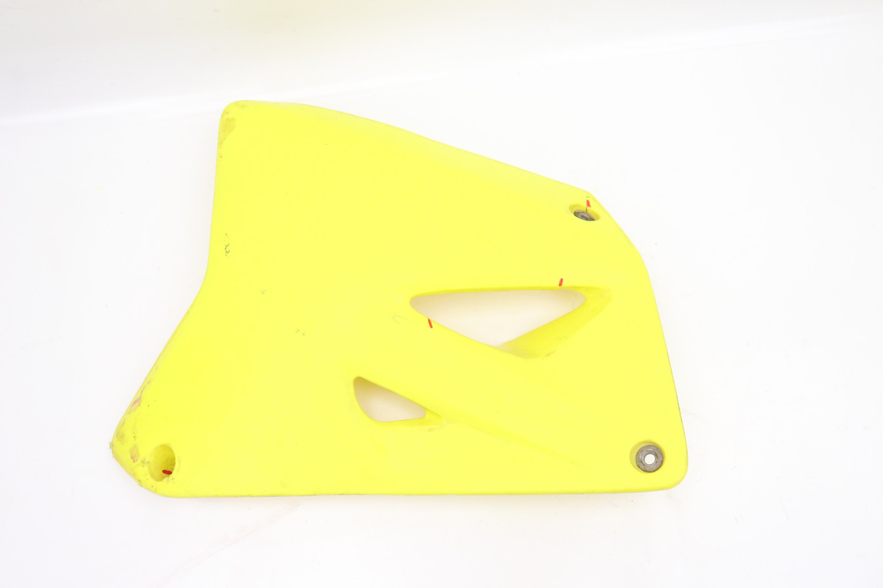 RM85 02-15 RM85L 03-15 Left Hand Tank Shroud Tank Plastic Suzuki 17762-37F10-YU1 #288