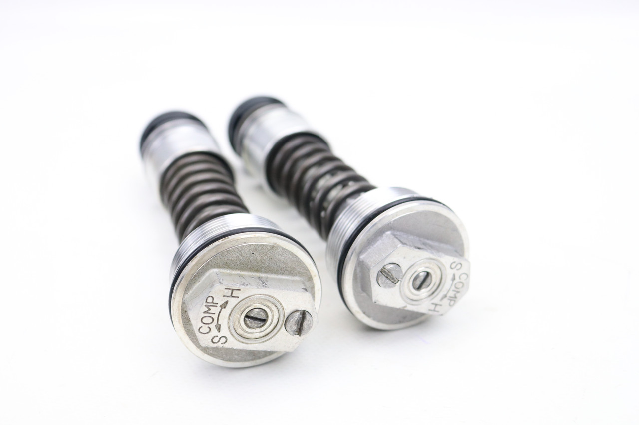 RM-Z250 2007 Fork Top Cap Adjusters Pair Suzuki 51351-10H00 #289