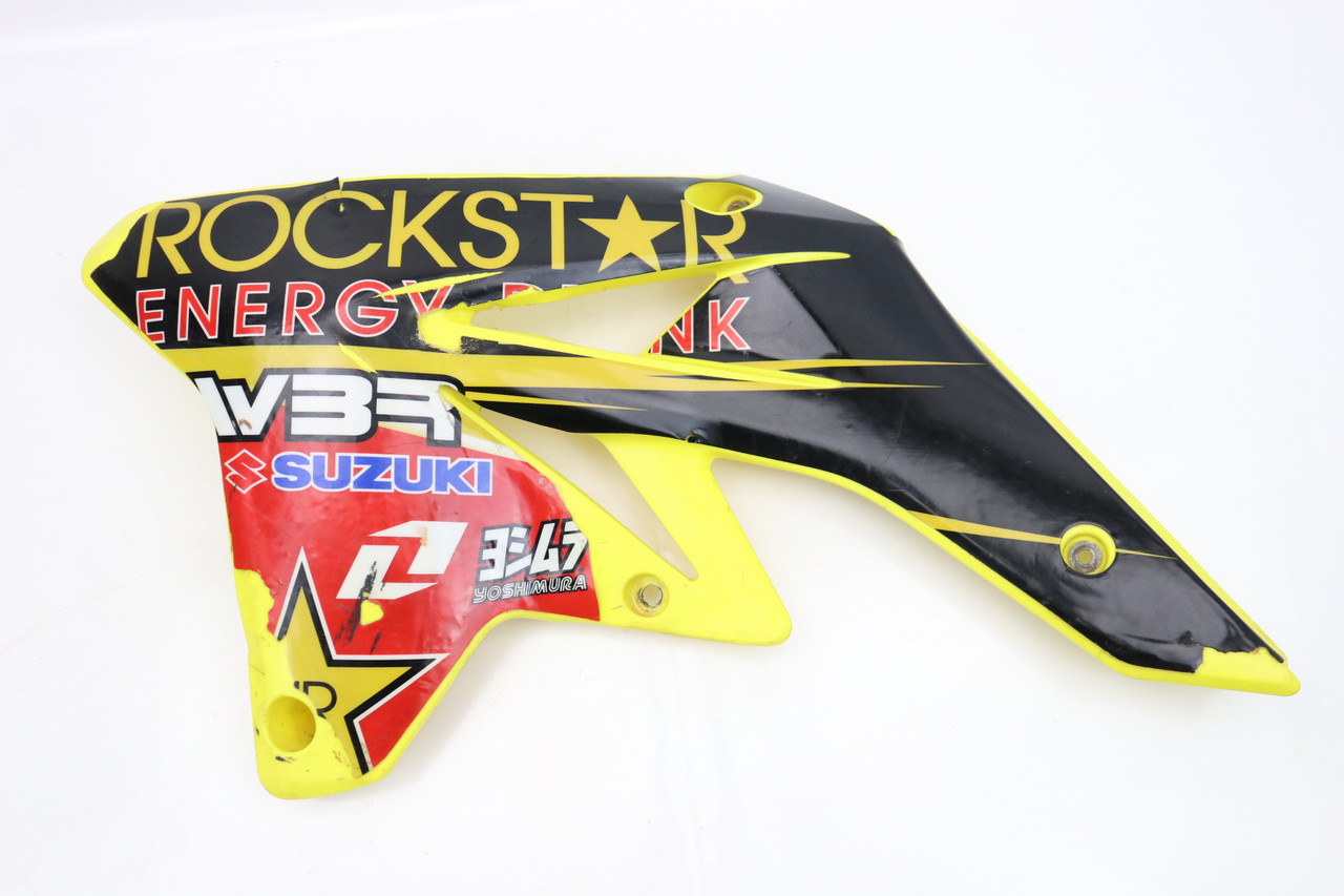 RM-Z250 2007–2009 Tank Shrouds Plastics Pair Suzuki 17761-10H00-YU1 #289