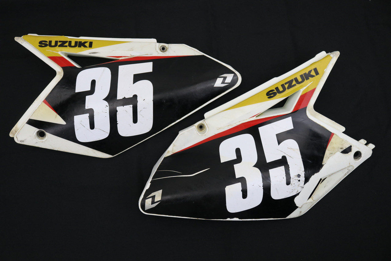 RM-Z250 2007–2009 Side Panels Plastics Suzuki 47211-10H00-30H #291