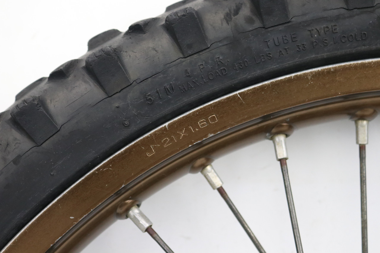 KLX450R 2008–2012 Front Wheel Assembly Kawasaki 41090-0039-10Y #292