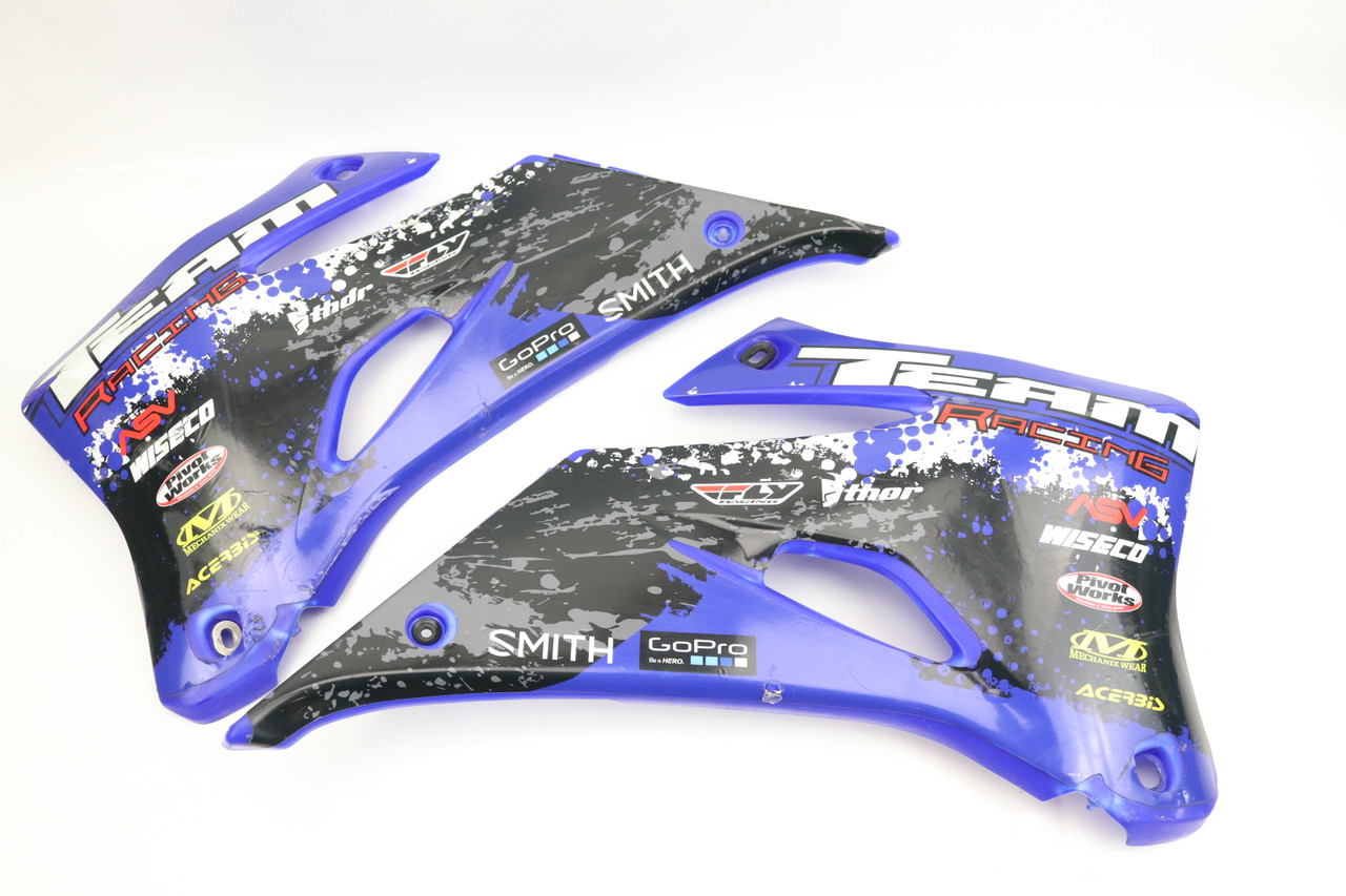 YZ250F YZ450F 06-09 Tank Shrouds Tank Plastics Pair Yamaha 5XC-21740-90-00 #295