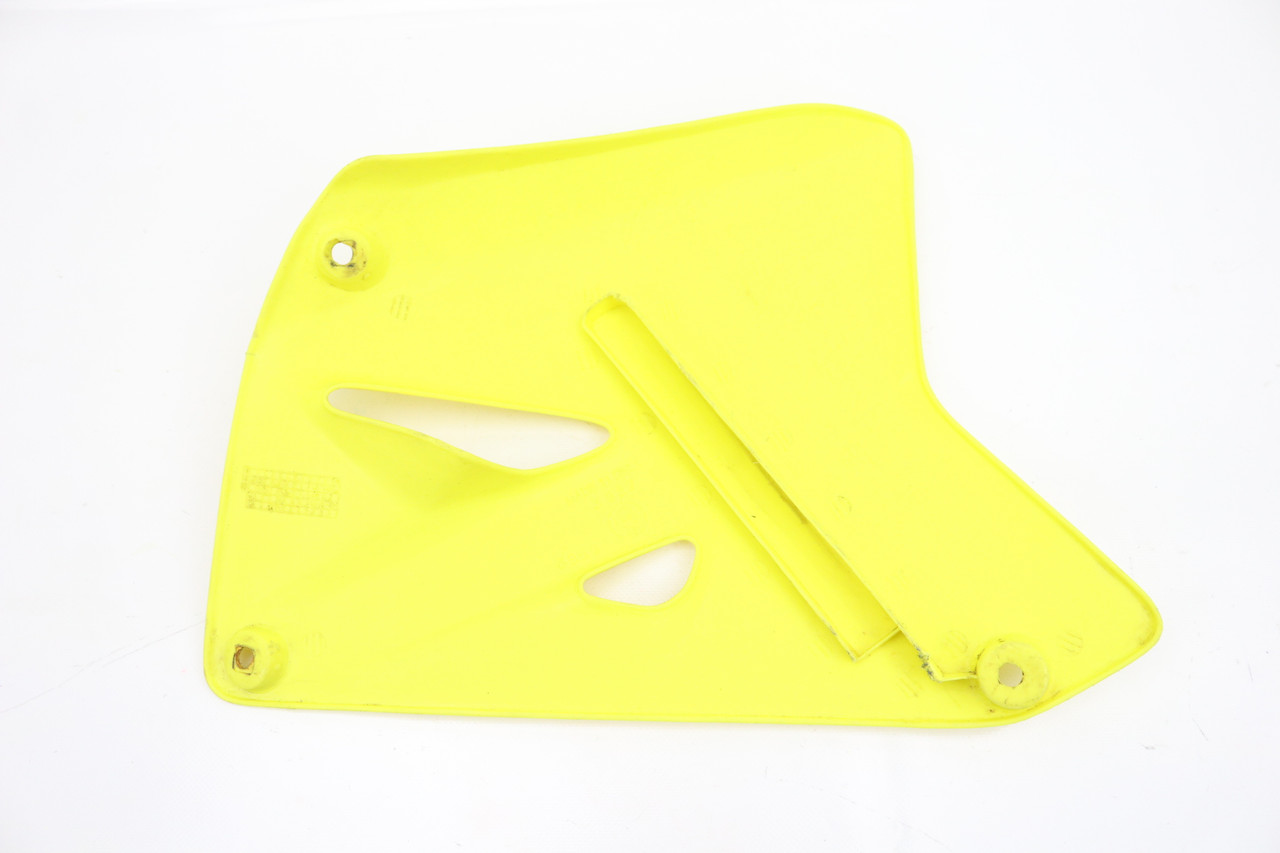 RM85 02-15 RM85L 03-15 Left Hand Tank Shroud Tank Plastic Suzuki 17762-37F10-YU1 #296