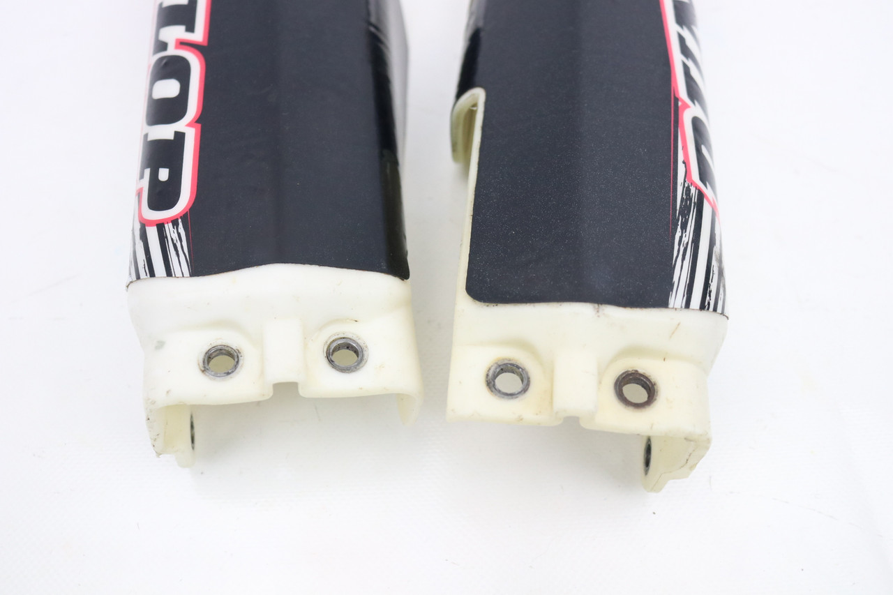 RM85 02-04 85L 03-04 Fork Tube Guards LH+RH Protectors Suzuki 51501-03B00 #296