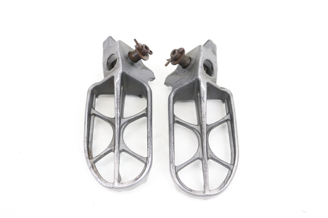 CRF250R CRF450R 12-19 Footrests LH+RH Footpegs & Pins Honda #298