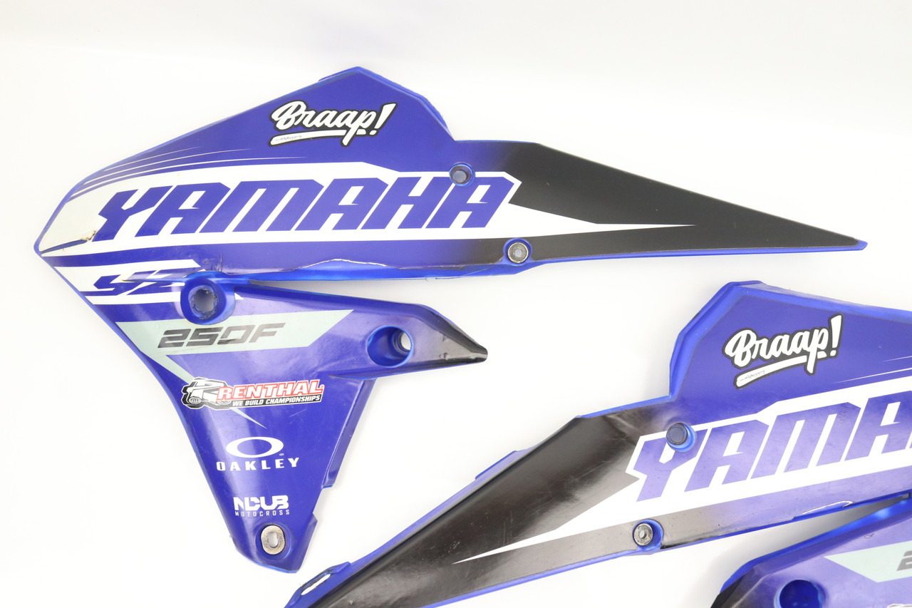 YZ250F 2015 Cycra Powerflow Radiator Shrouds CYC-1178-62 #304