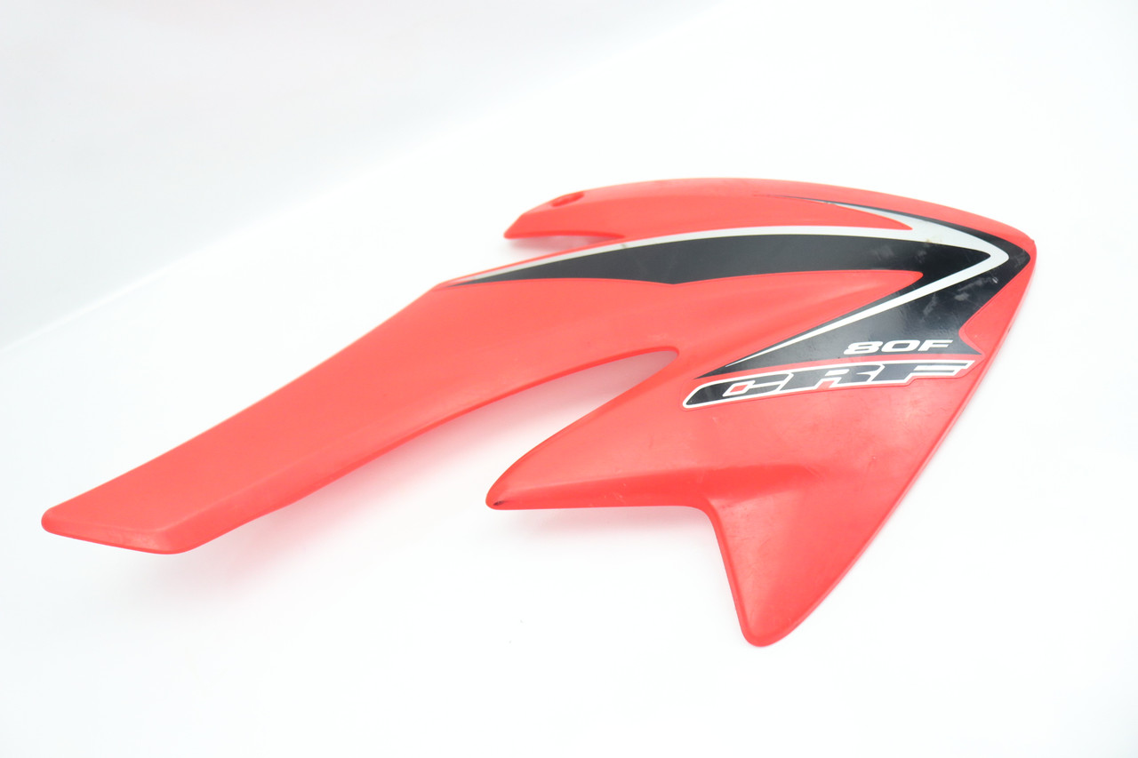 CRF80F 2008 Right Hand Tank Shroud Tank Plastic Honda 17545-GFW-A20ZA #302