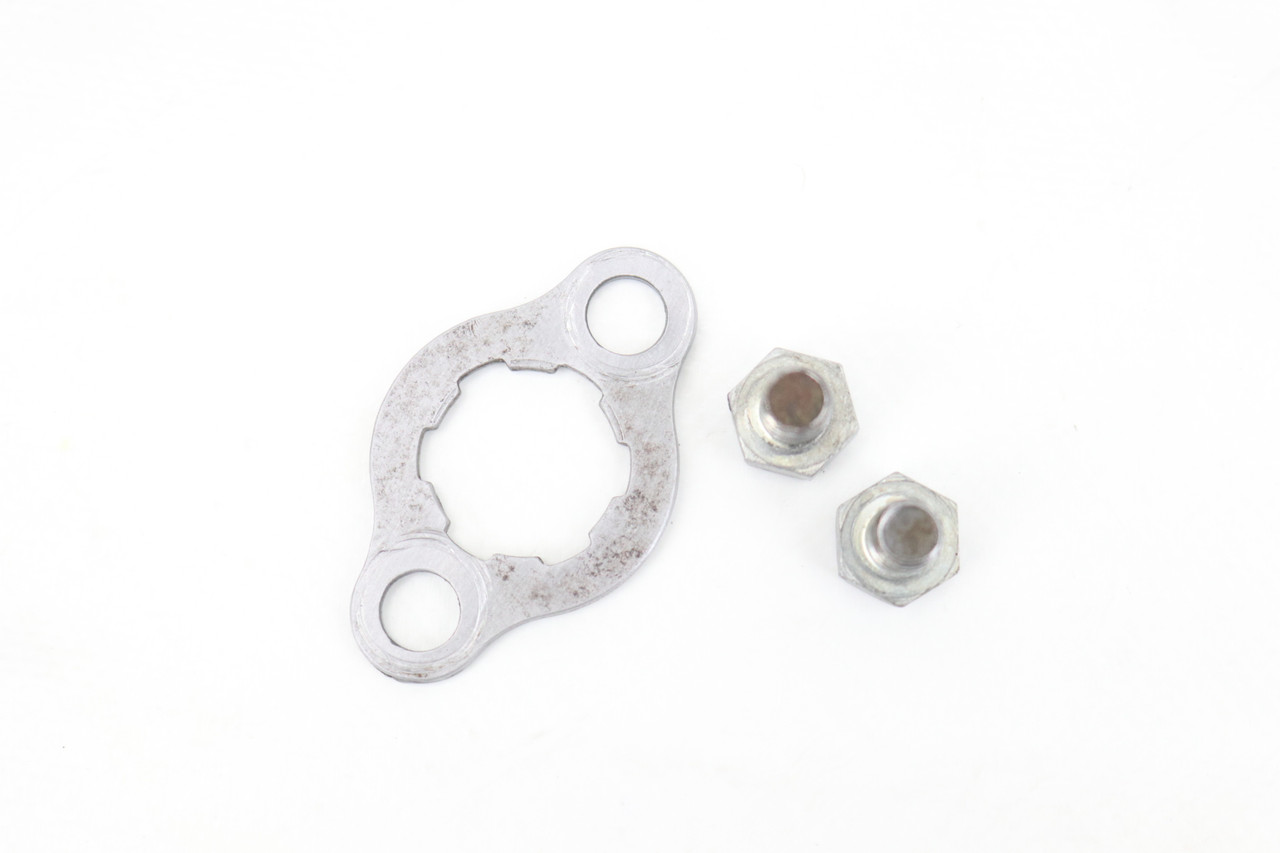 CRF80F 04-09 CRF100F 04-10 Sprocket Plate & Bolts Honda 23802-040-000 #302