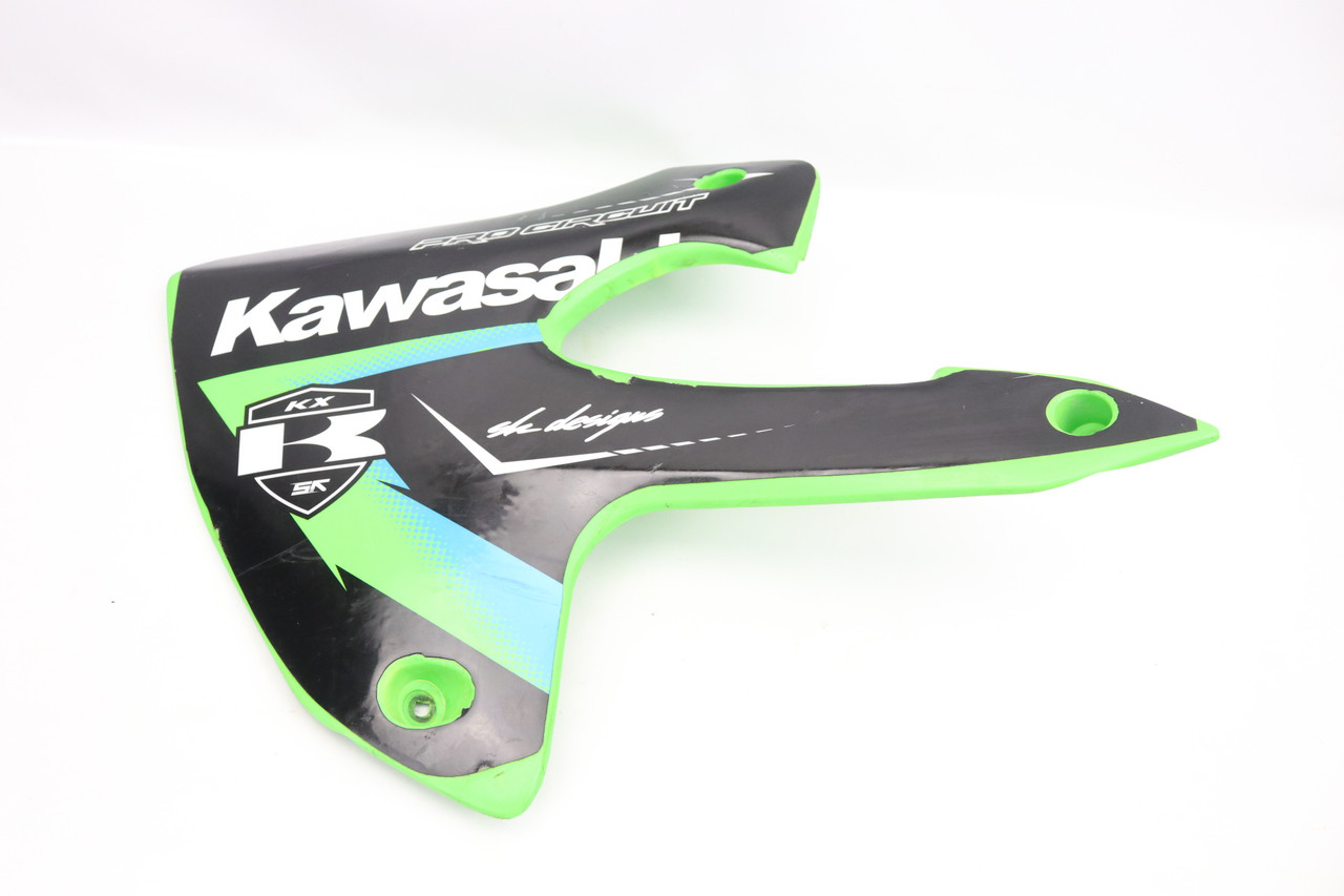 KLX300R 2005 Left Hand Tank Shroud Tank Plastic Kawasaki 49131-5009-290 #311