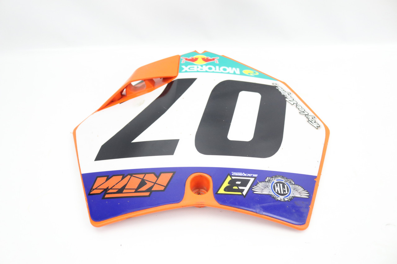 125-530 SX SX-F XC-F EXC-F 2007-2011 Front Number Board Plastic KTM 7730800704404 #315
