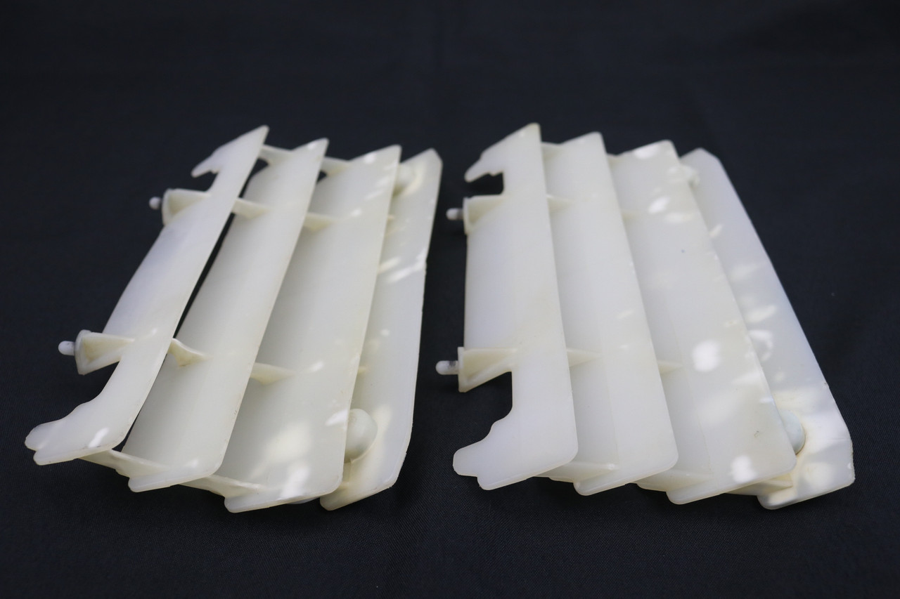 YZ125 YZ250 02-21 YZ250F 01-05 Radiator Louver Fins Pair Left & Right Yamaha 5NL-2172A-20-00 #317