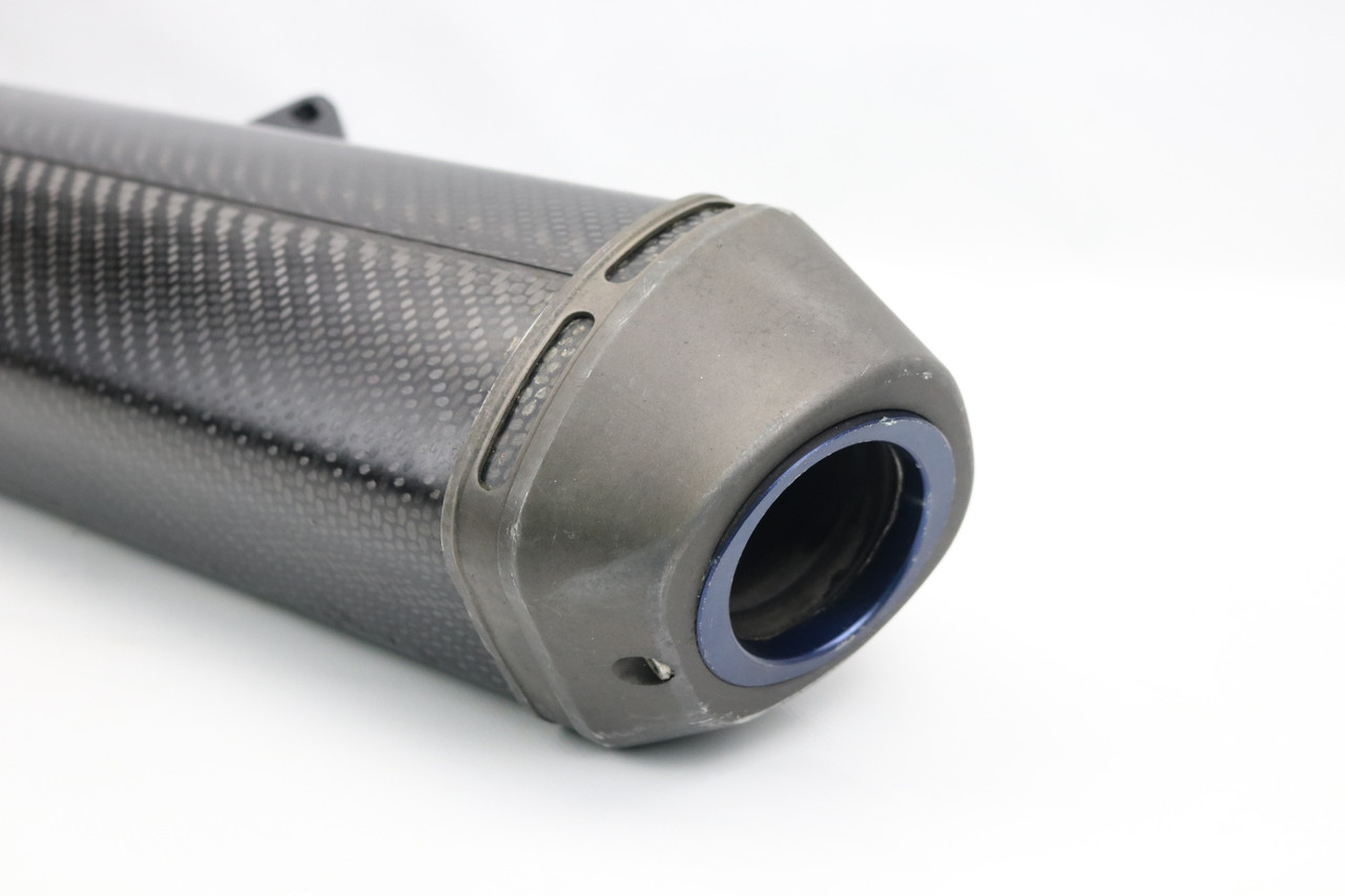 YZ250F 2005 Exhaust Muffler Silencer White Brothers Carbon Pro #318