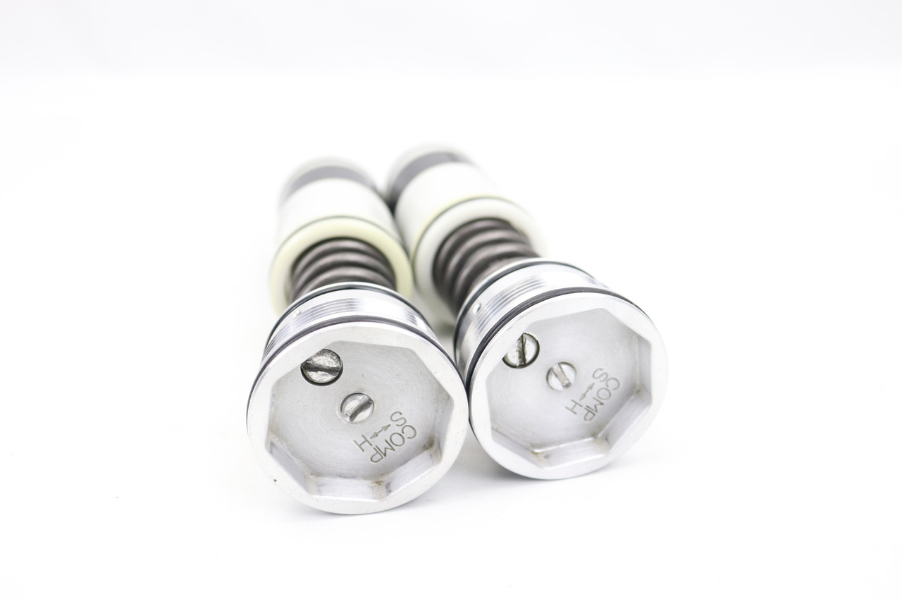 YZ250F 2005 Fork Top Cap Adjusters Pair Yamaha 5XC-2316A-N0-00 #318