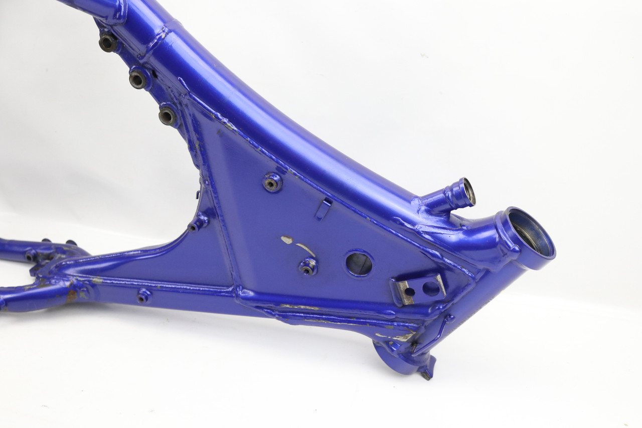YZ426F 2001 Main Steel Frame Blue Yamaha 5JG-21101-50-P0 #307