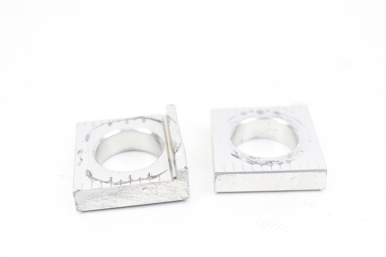 YZ / YZF / WRF 02-04 Rear Chain Adjuster Blocks Yamaha 5NY-25389-00-00 #118