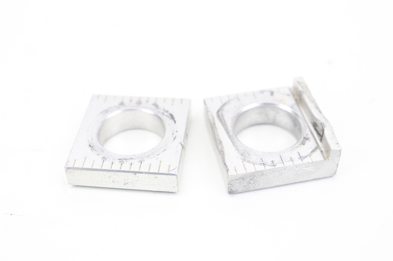 YZ / WRF / YZF 05-25 Rear Chain Adjuster Blocks Yamaha 1C3-25389-H0-00 #132