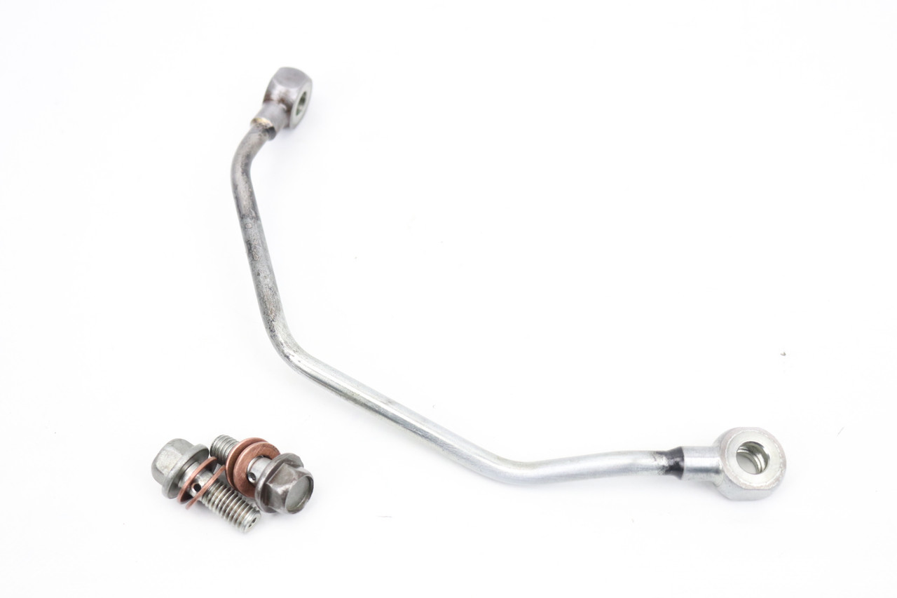 YXM700 Viking 14-24 Oil Delivery Pipe Feed Line 1 Yamaha 28P-13161-00-00 #201