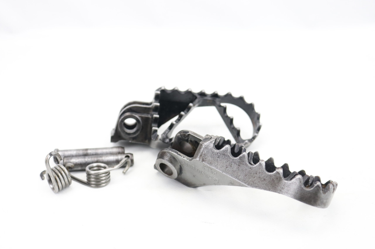 125-560 SX SX-F XC-F EXC-F 2007-2016 Footrests LH+RH Footpegs & Pins KTM 5030314013390 #323