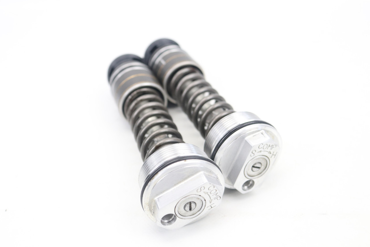 RM-Z250 2011-2012 Fork Top Cap Adjusters Pair Suzuki 51351-49H10 #328