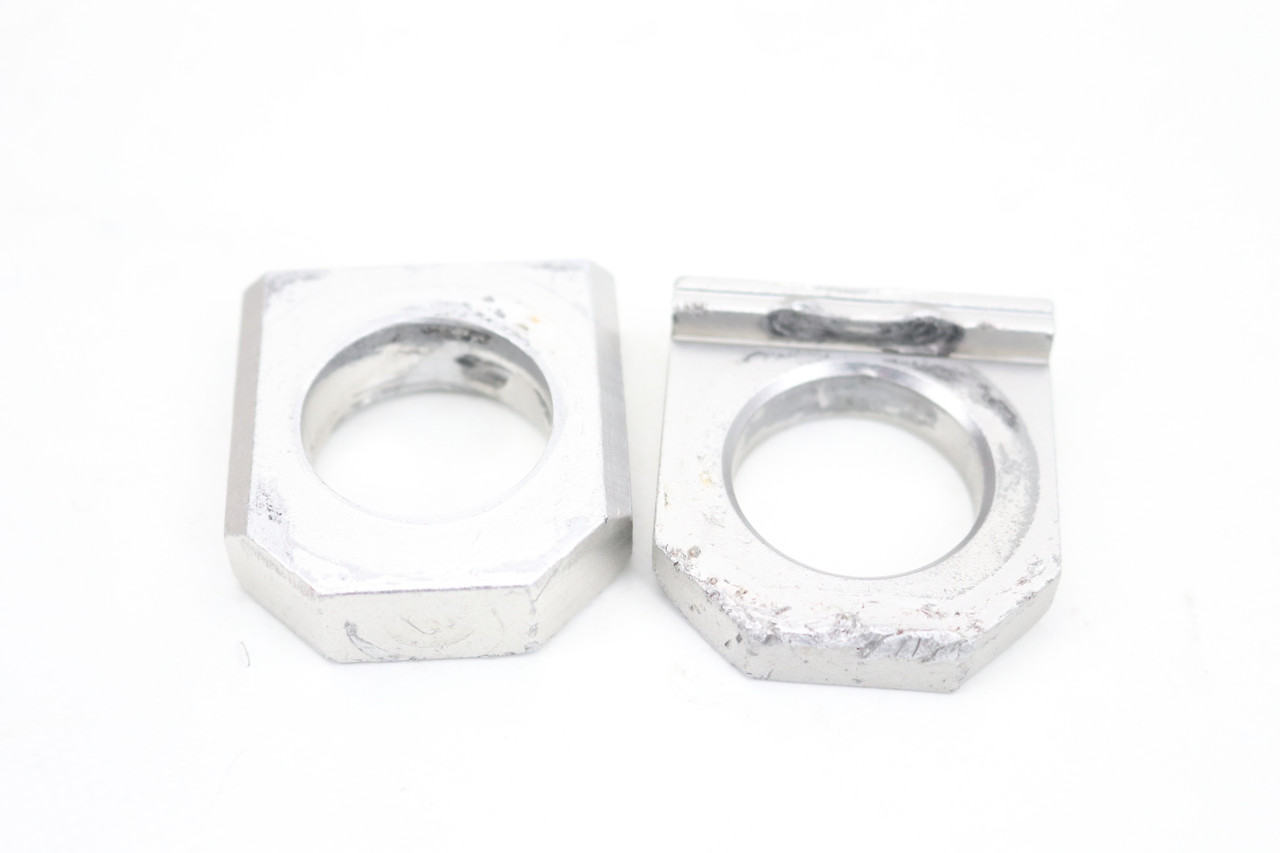 RM-Z250 10-25 RM-Z450 10-24 Rear Chain Adjuster Blocks Suzuki 61445-28H11 #328