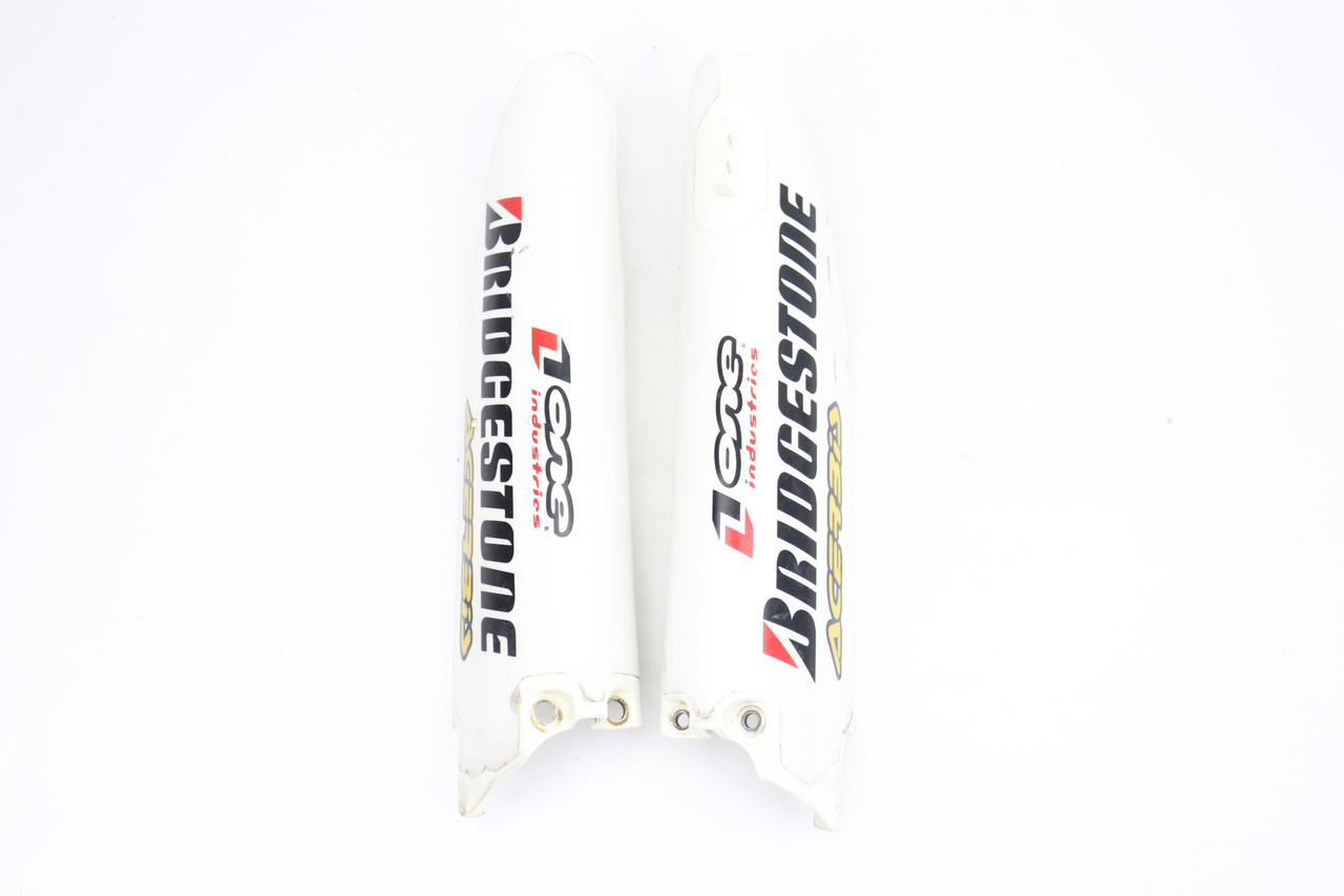 RM-Z250 RM-Z450 2012-2014 Fork Tube Guards LH+RH Protectors Suzuki 51501-28H21 #328