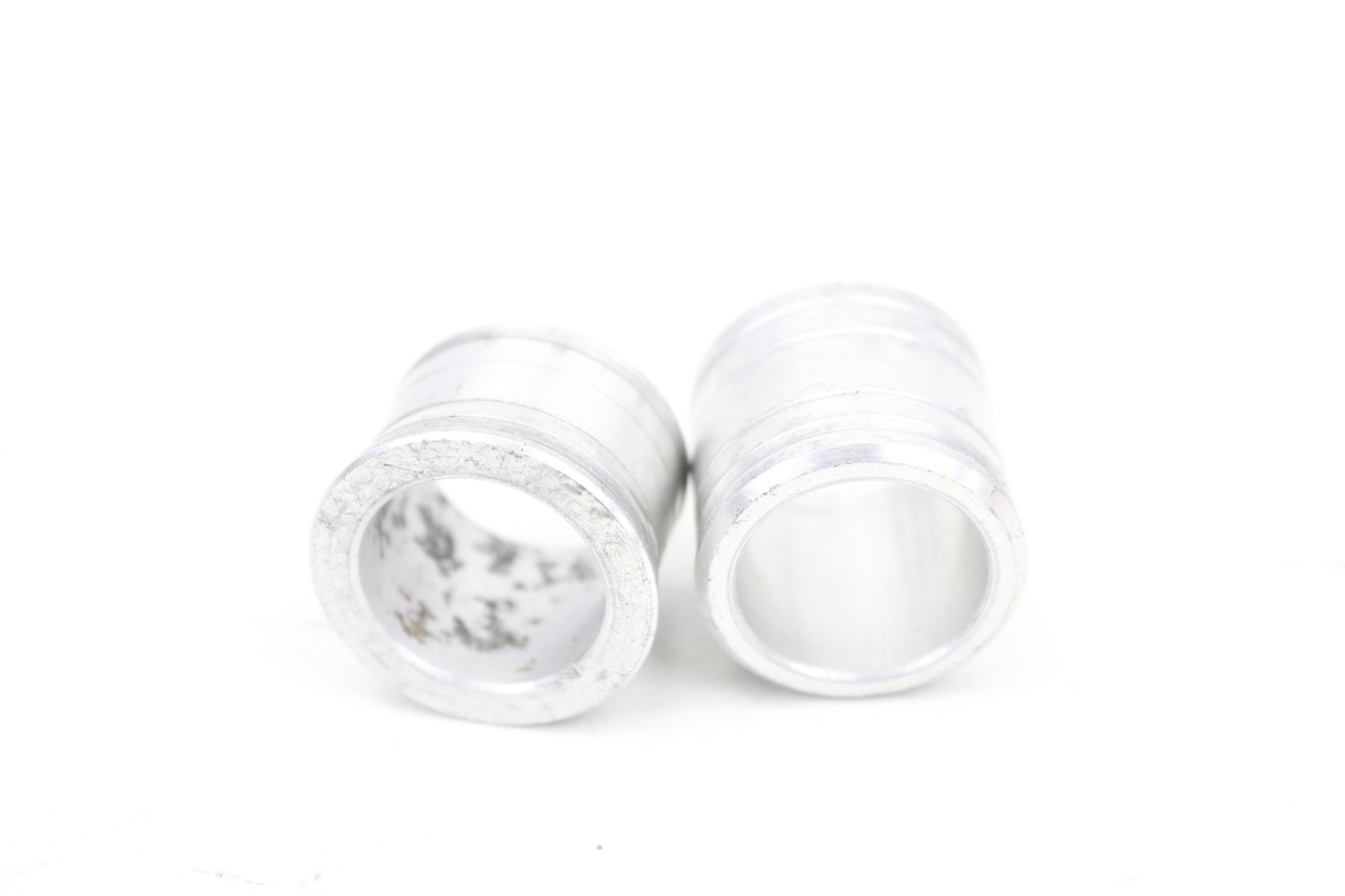 YZ125 YZ250 02-07 Front Axle Collars Spacers Pair Yamaha 5NY-25186-00-00 #334