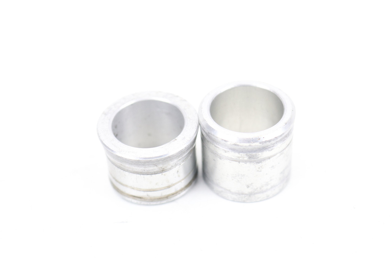 YZ125 YZ250 02-07 Front Axle Collars Spacers Pair Yamaha 5NY-25186-00-00 #334