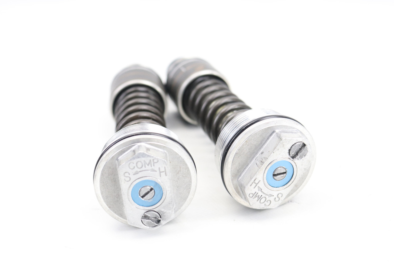 CRF450R 2002 Fork Top Cap Adjusters Pair Honda 51450-MEB-003 #332